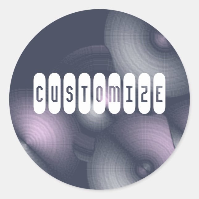 Sticker Rond Cymbalisme I - Modèle (Devant)