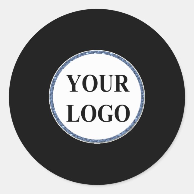 Sticker Rond D Christmas Gift Ized Idea Logo Baby  (Devant)