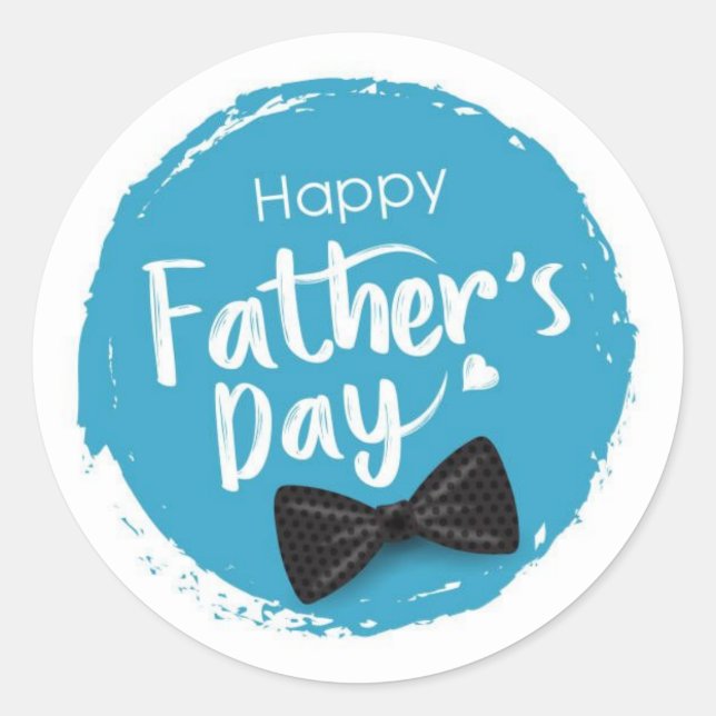 STICKER ROND DAD (Devant)