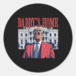 Sticker Rond Daddys Home, Daddys Home