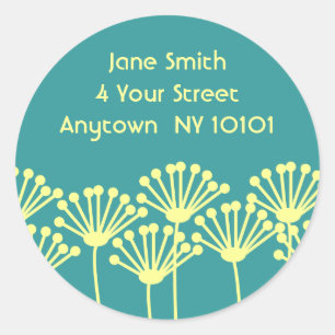 Sticker Rond Dandelion Breeze