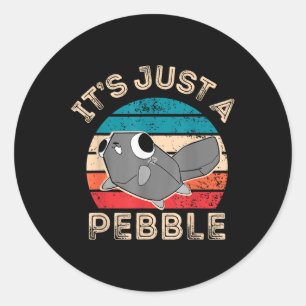Sticker Rond Dandys World Pebble _ C'Est Juste Un Galet Enfants