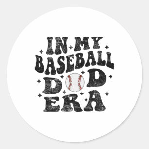 Sticker Rond Dans Mon Bysebyll Papa Era Drôle Bysebyll Papa Pèr