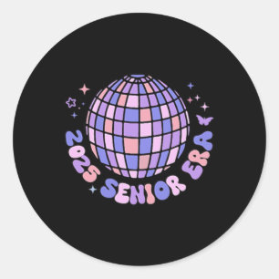 Sticker Rond Dans Mon Era Senior Cl De 2025 Super Senior 2025 G
