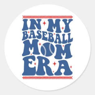 Sticker Rond Dans Mon Ère De Vente De Maman Équipe De Vente De