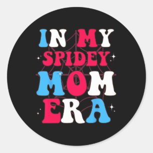 Sticker Rond Dans My Spidey Maman Mères Jour 1
