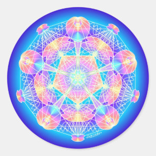 Sticker Rond Dans-PHI-Knit