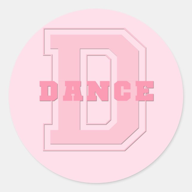 Sticker Rond Danse (Devant)