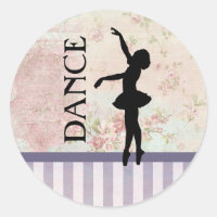 Danse - Ballerina Silhouette sur Arrière - plan Vi