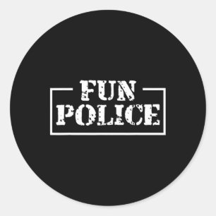 Sticker Rond Danse Chaperone Fun Police Danser Sheriff State C