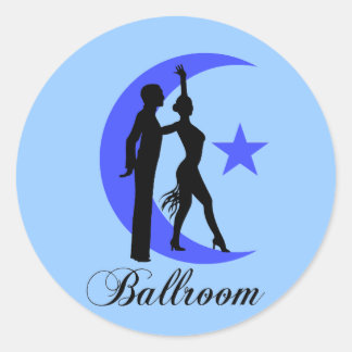 Sticker Rond Danse de salle de bal