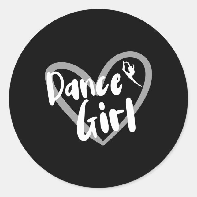Sticker Rond Danse Il (Devant)