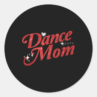 Sticker Rond Danse Maman Danse Maman