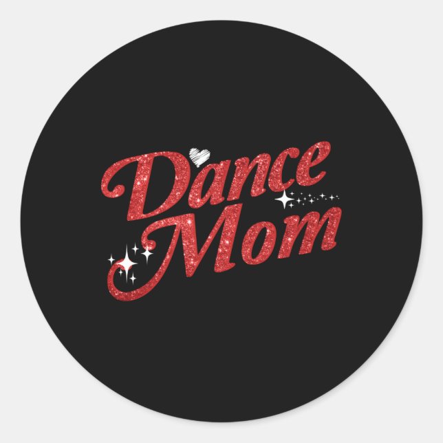 Sticker Rond Danse Maman Danse Maman (Devant)