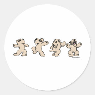 Sticker Rond Danse SCWT