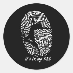 Sticker Rond Danser - C'est dans mon cadeau Adn pour les danseu
