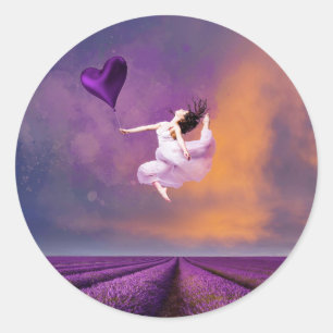 Sticker Rond Danseur