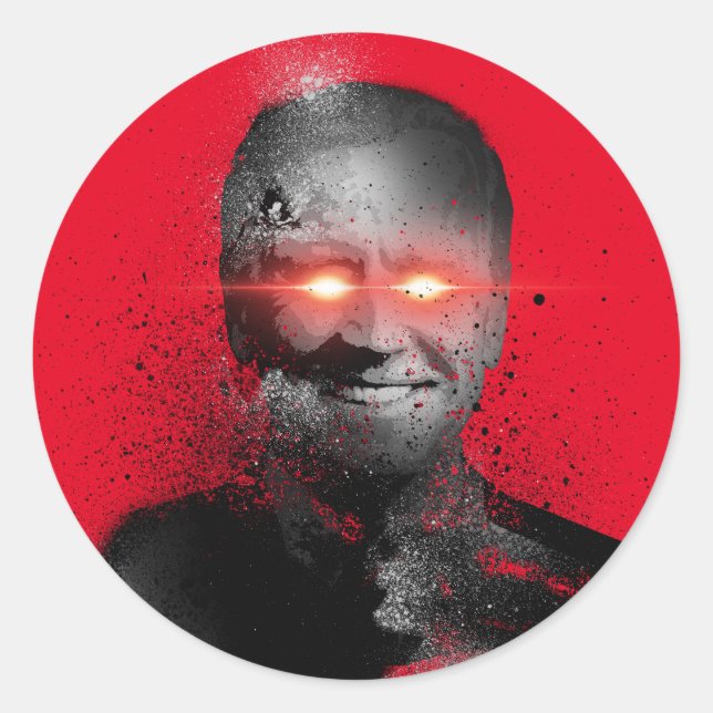 Sticker Rond Dark Brandon (Devant)