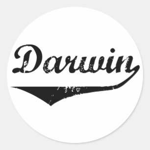 Sticker Rond Darwin