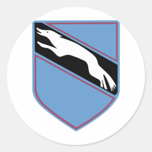 Sticker Rond Das Jagdfliegergeschwader 7 Wilhelm Pieck