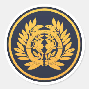 Sticker Rond Date Clan Kamon