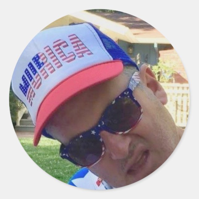 Sticker Rond Dave Lott Swag (Devant)