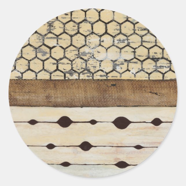 Sticker Rond Dazzle II (Devant)