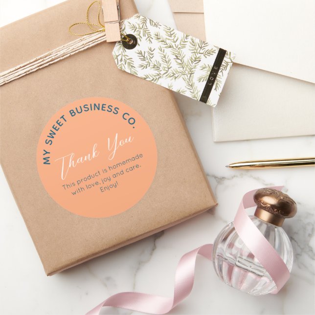 Sticker rond de broche de produit d'entreprise (Cadeaux)