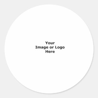 Sticker Rond De carte de visite de logo jGibney ici Le MUSÉE