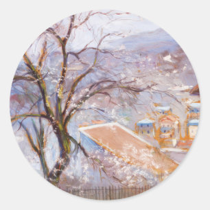 Sticker Rond De la périphérie de Paris, Hugo Simberg