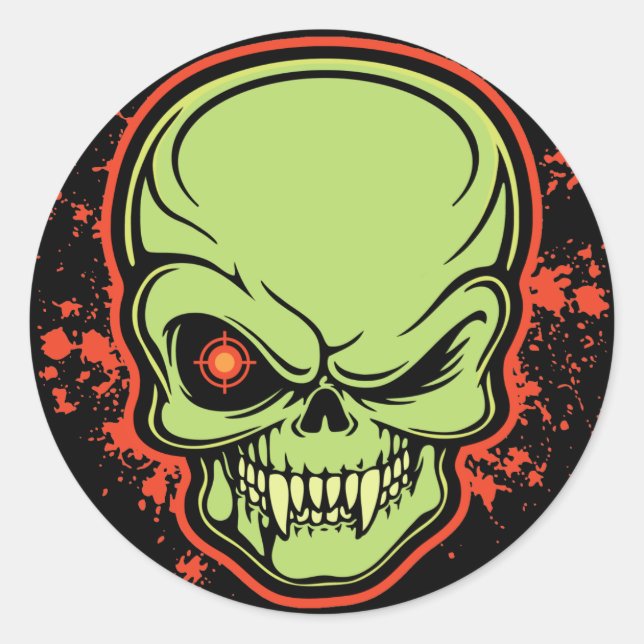 Sticker Rond Deadeye (Devant)