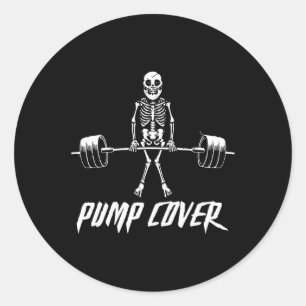 Sticker Rond Deadlift Reverse Gym Pump Couverture amusante Gyme