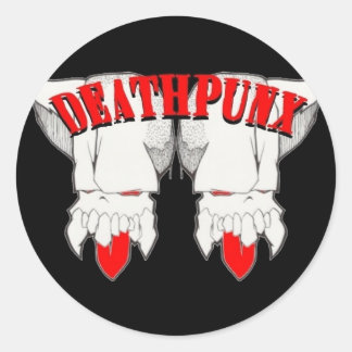 STICKER ROND DEATHPUNX TM