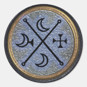 Sticker Rond decarabia