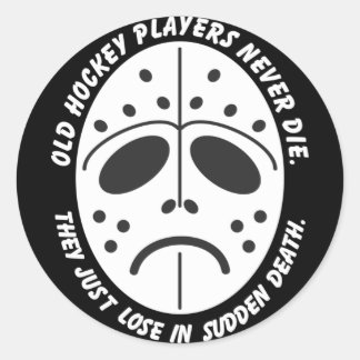 Sticker Rond Décès soudain