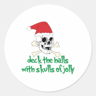 Sticker Rond Deck Les Halls