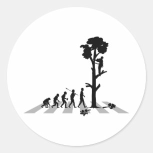 Sticker Rond Déclencheur d'arborescence