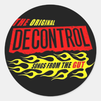 Sticker rond Decontrol