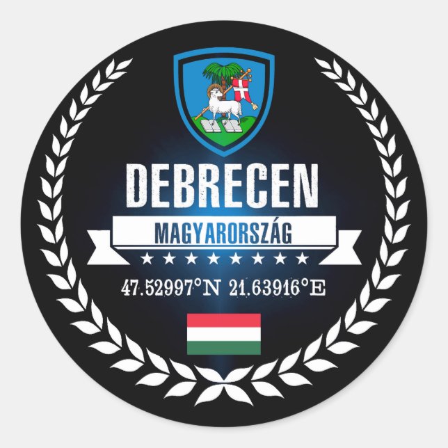 Sticker Rond Déficit (Devant)