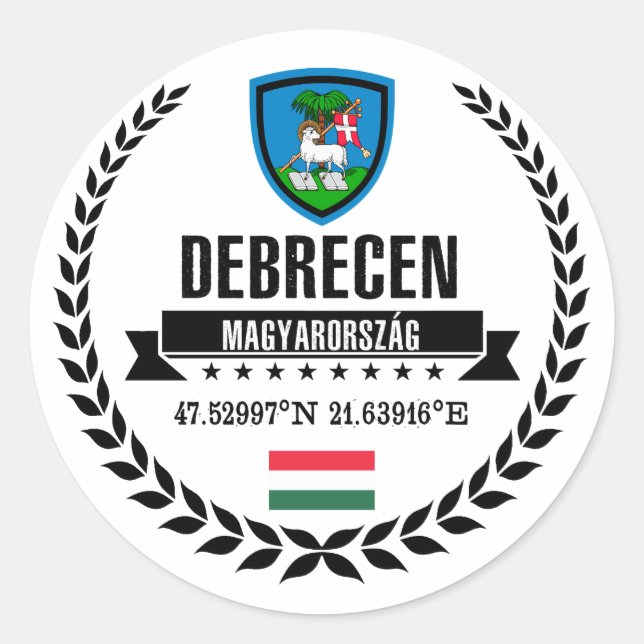 Sticker Rond Déficit (Devant)