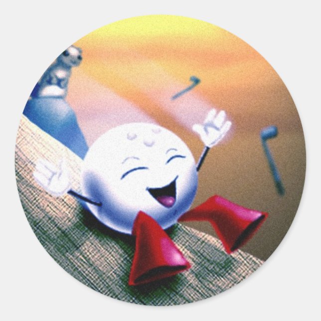 Sticker Rond défilement (Devant)