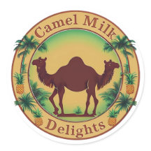 Délices de lait de chameau-Tropical Camel Palm Pin