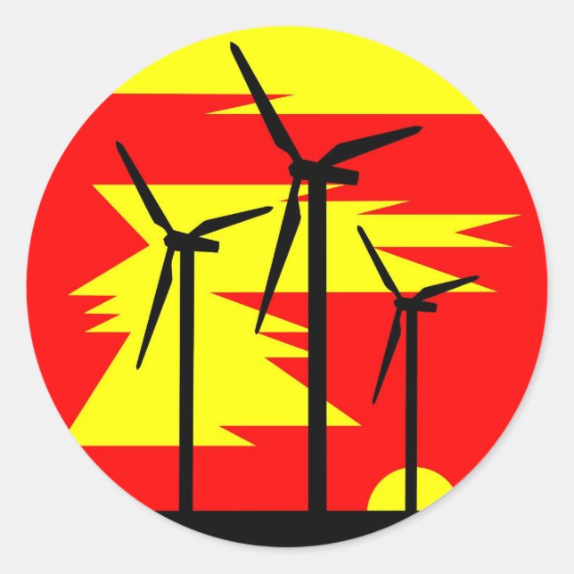 Sticker Rond Demain (Devant)