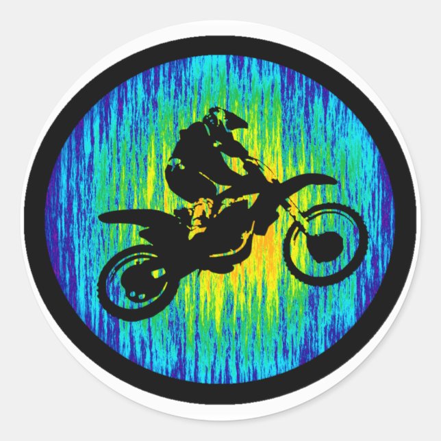 STICKER ROND DÉMARRAGE DU FROID MX (Devant)