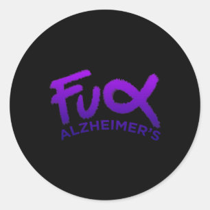 Sticker Rond Démence
