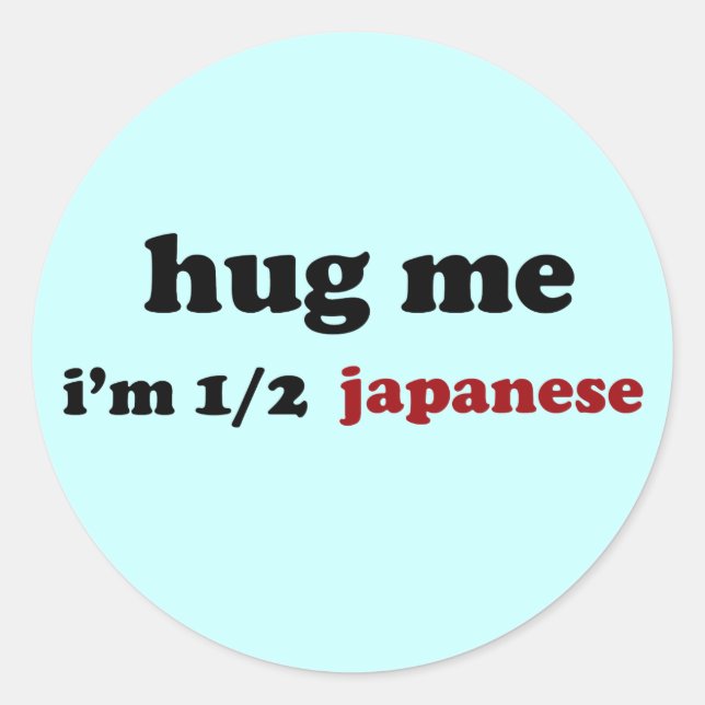 Sticker Rond Demi-japonais (Devant)