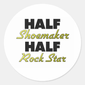 Sticker Rond Demi-Shoemaker Half Rock Star