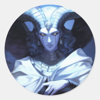 Sticker Rond Demon