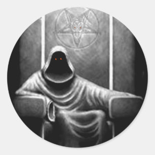 Sticker Rond Demon Hunter