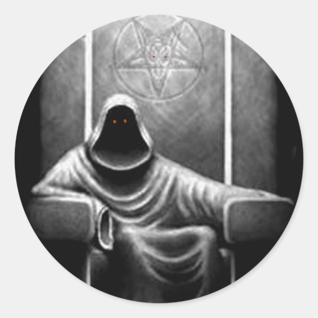 Sticker Rond Demon Hunter (Devant)